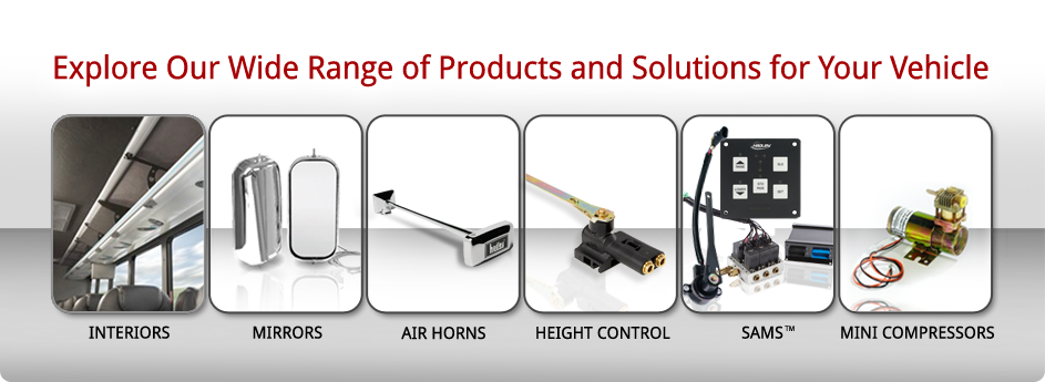 Explore Our Wide Range of Products and Solutions for Your Vehicle